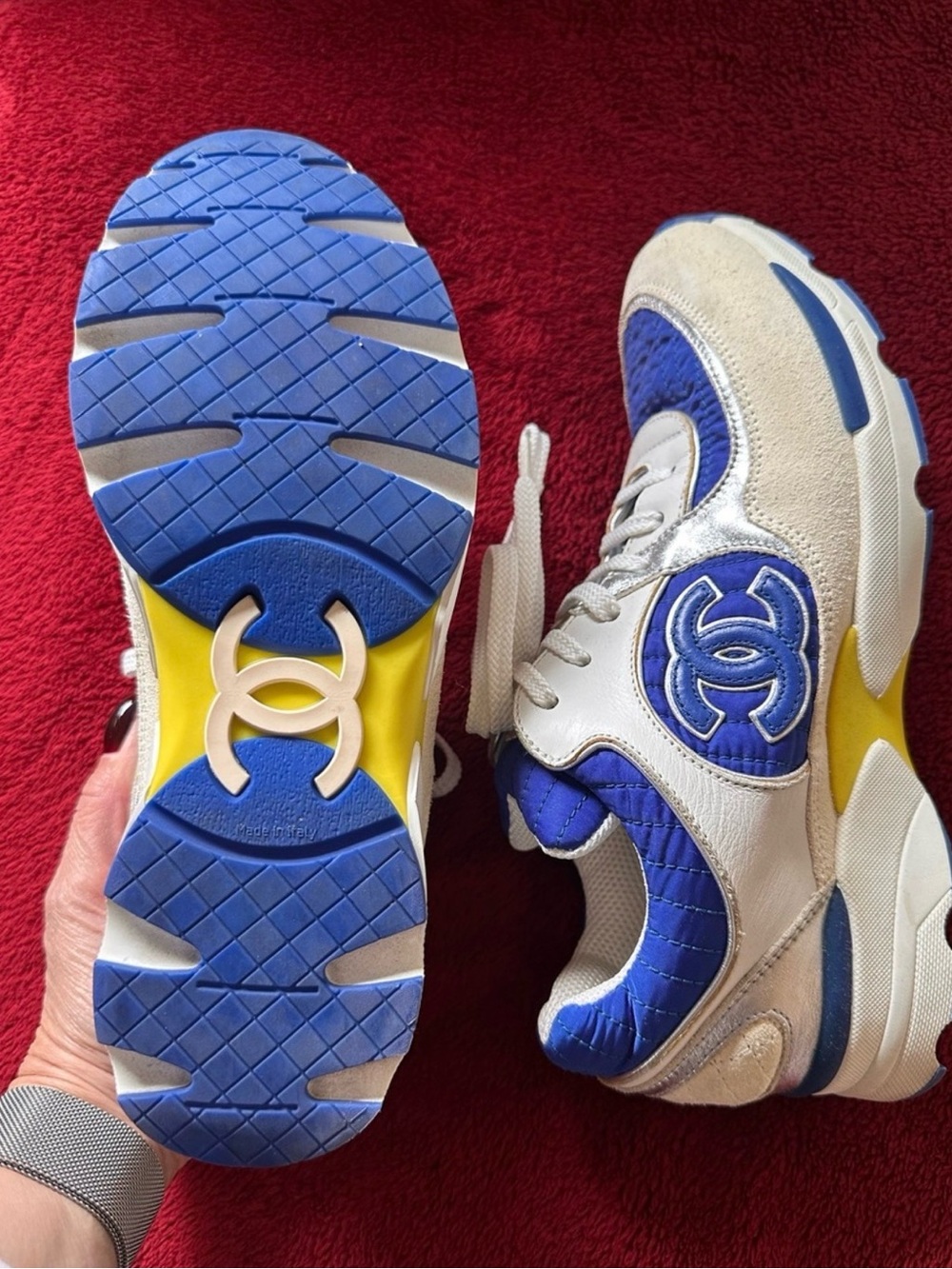 Authentic CHANEL Sneakers - Picture 2 of 7